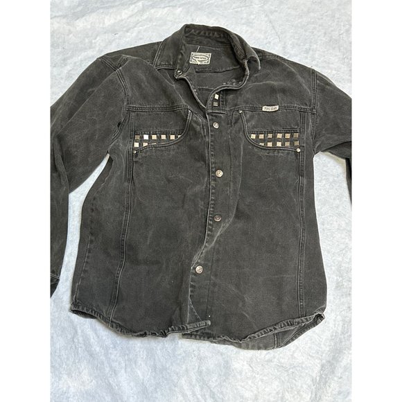 Pure Gear Vintage Men’s Metal Denim Jacket 3XL - Picture 11 of 11